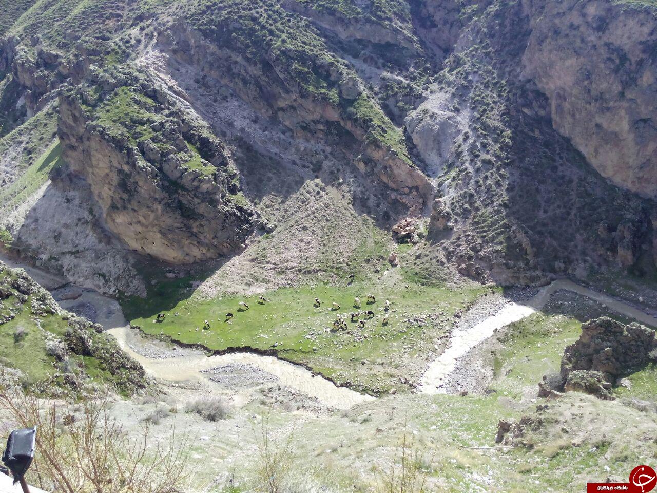 نمایی از طبیعت کوهستانی ترناب + تصاویر
