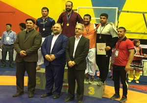 کسب نشان برنز در مسابقات کشتی آلیش قهرمانی
