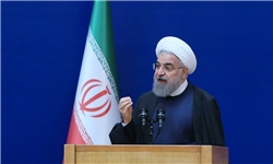 گل تقدیمی روحانی به بداخلاقی ها