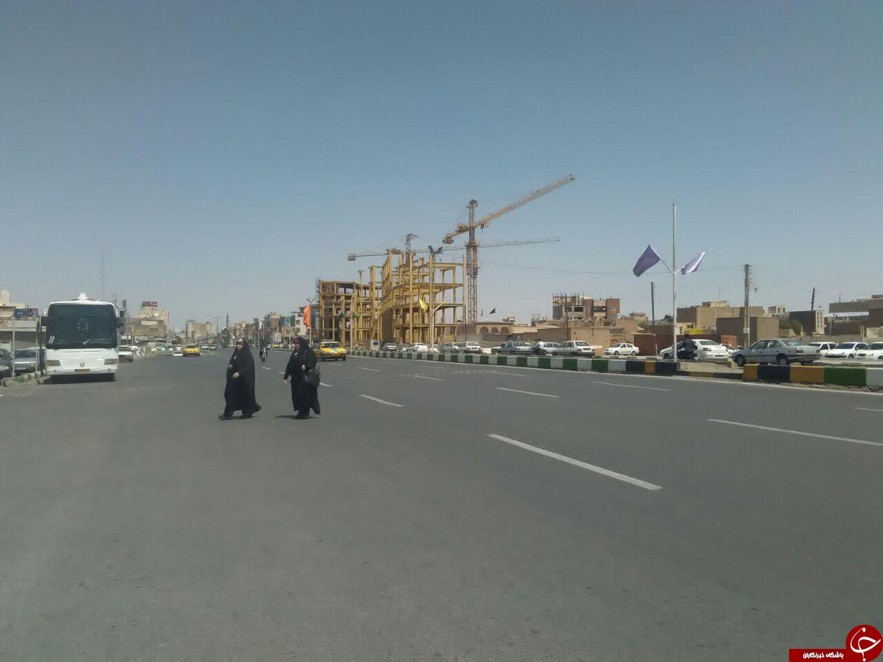 خطر در کمین عابران پیاده پل عمار یاسر + تصاویر