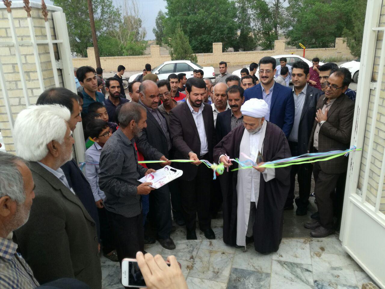 افتتاح یک طرح فرهنگی در رفسنجان
