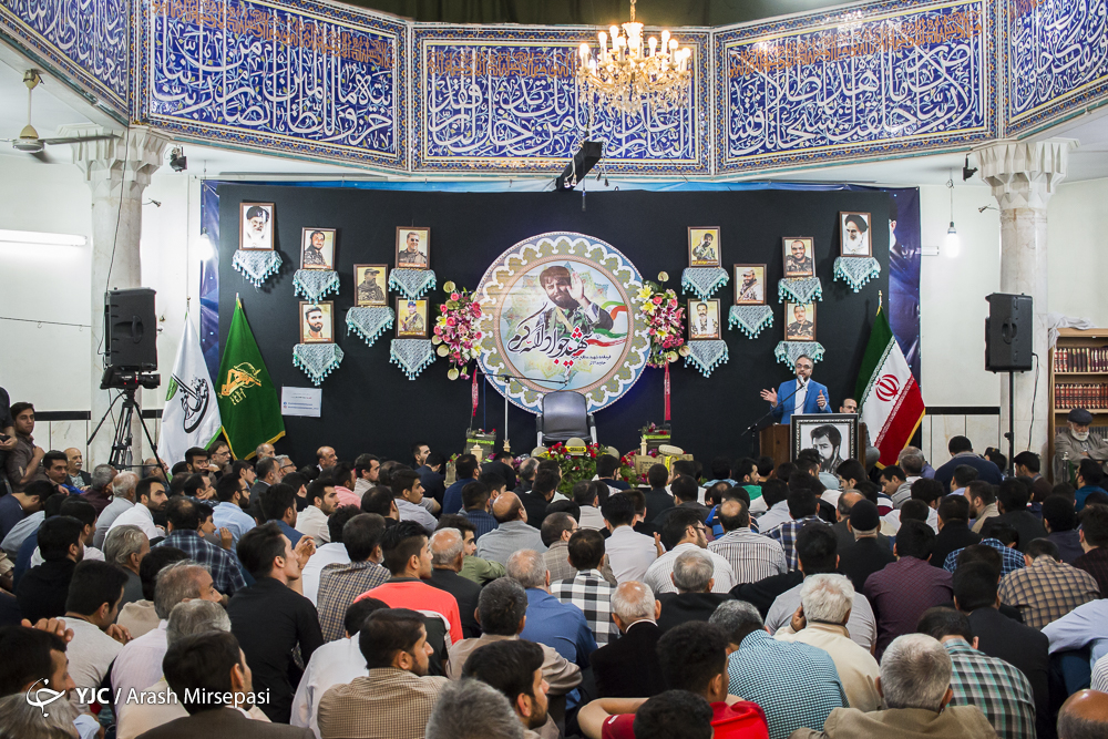 آئین تحریم اولین سالگرد شهادت شهید الله کرم برگزار شد + تصاویر