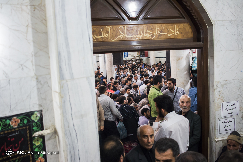آئین تحریم اولین سالگرد شهادت شهید الله کرم برگزار شد + تصاویر