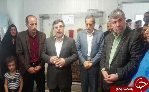 افتتاح دو طرح عمرانی و آموزشی در کوهین