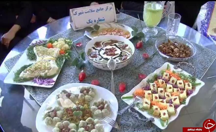 برگزاری جشنواره غذای سالم در مراغه