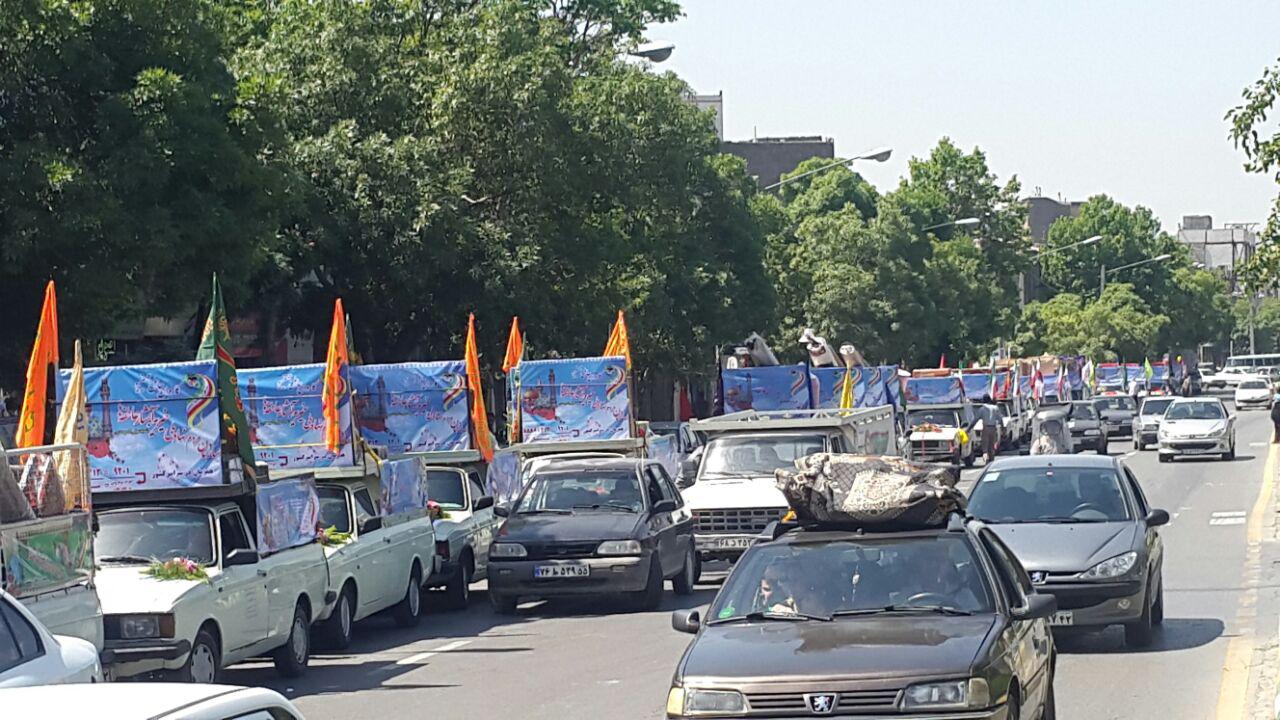 اهدا ۵۰۰ سری جهیزیه به زوج های نیازمند در مشهد