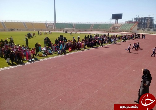 جشنواره بزرگ ورزشی کودکان + تصاویر