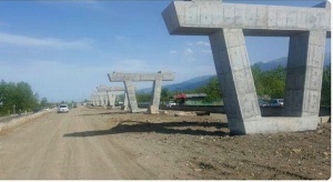 پیشرفت فیزیکی تقاطع غیرهمسطح رشت - رامسر