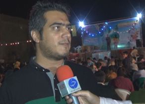 جشن میلاد امام زمان در محل یادواره شهدای بلوارثارالله