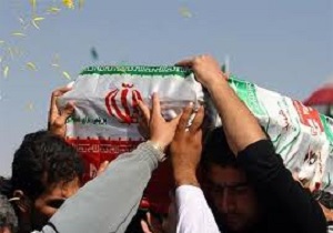 تشیع پیکر شهید نیروی انتظامی در شهرستان قروه