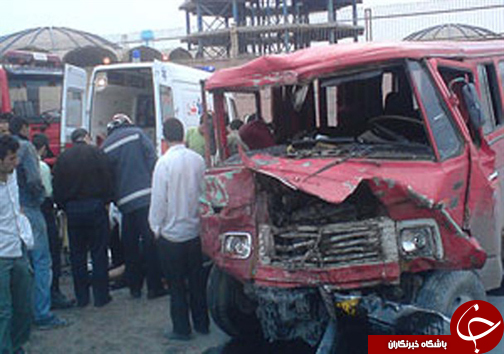 جدیدترین اخبار از حوادث جاده ای کشور/۷ مصدوم در برخورد اتوبوس با تریلر