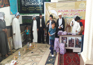 مراسم تقدیر از معلمان و دانش‌آموزان ممتاز روستای «جفال» + تصاویر