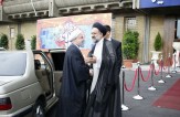 باشگاه خبرنگاران -روحانی برای حضور در سومین مناظره وارد صدا و سیما شد+ تصاویر