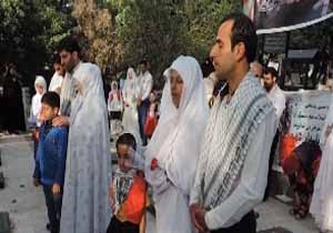 آغاز زندگی مشترک در کنار گلزار شهدا