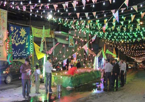 جشن‌های سالروز میلاد امام زمان (عج) برگزار شد