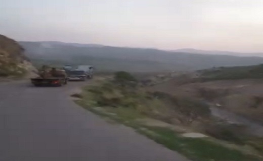رانندگی خطرناک در جاده پرخم و پیچ سومار + فیلم