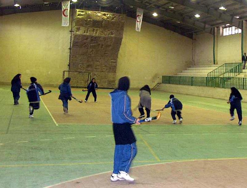 برگزاری جشن قهرمانی تیم هاکی بانوان همدان