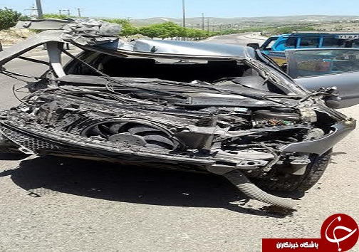دو مصدوم در حادثه رانندگی