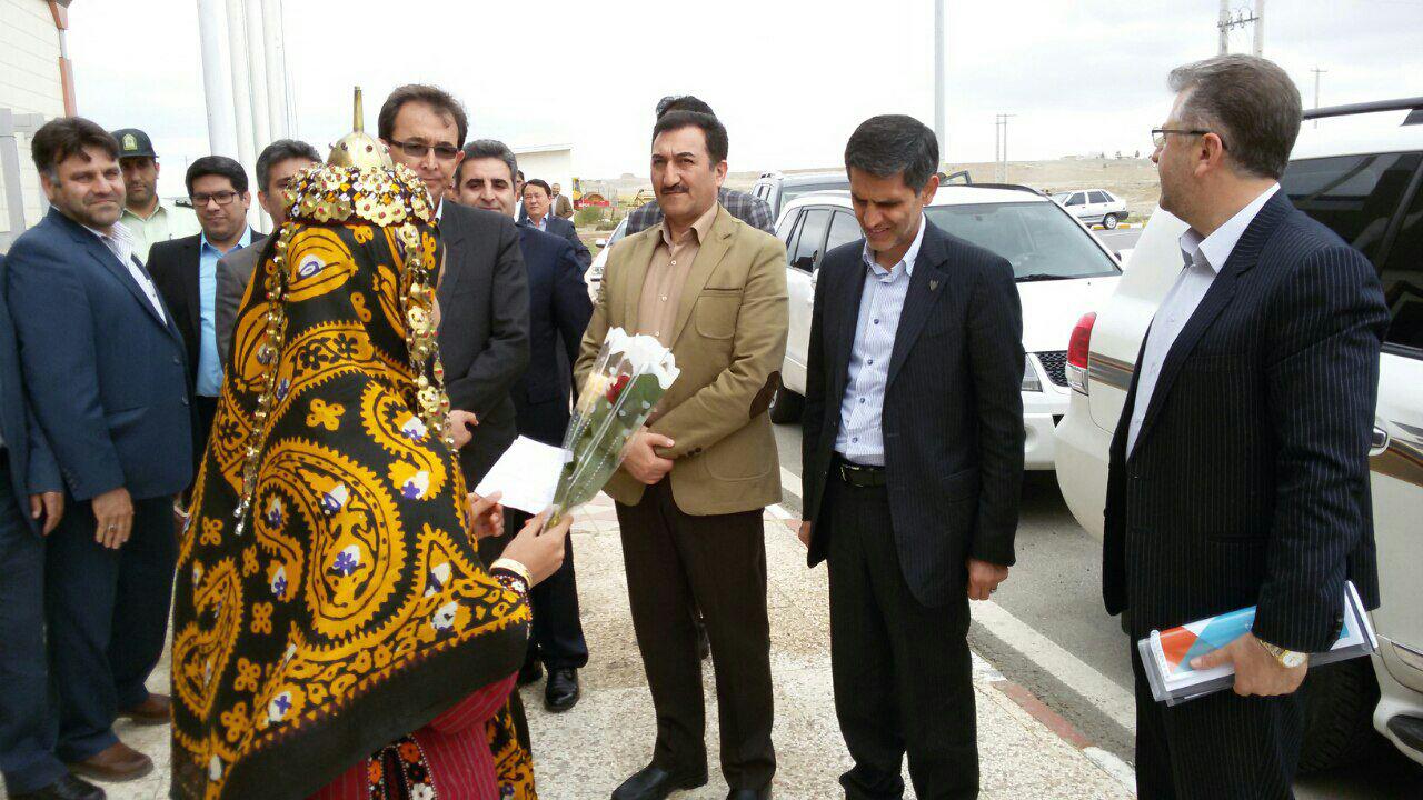 بازدید مدیر عامل راه آهن ایران از بندرخشک گلستان