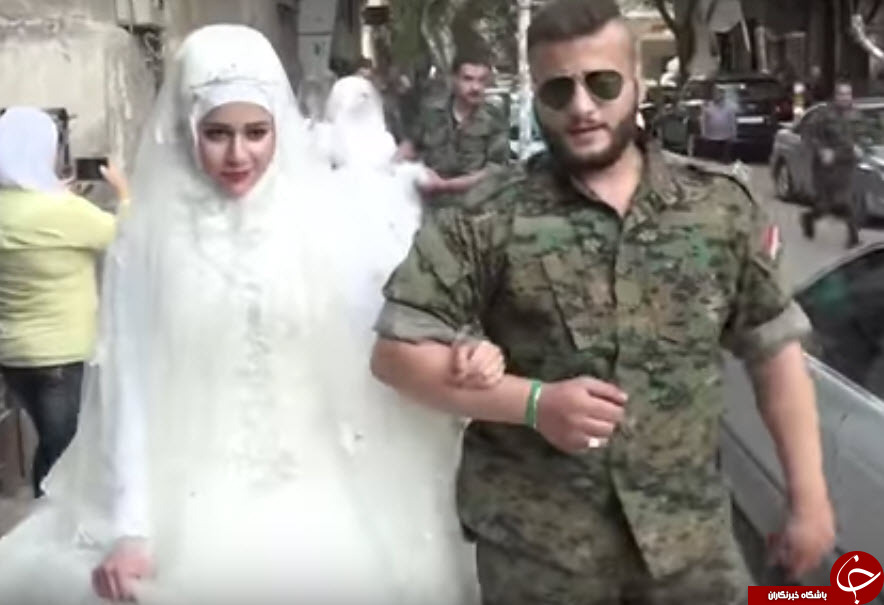 برگزاری بزرگترین جشن عروسی جمعی در سوریه+تصاویر