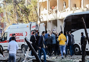 پیام تسلیت اردوغان به بازماندگان حادثه تصادف اتوبوس حامل گردشگران در ترکیه
