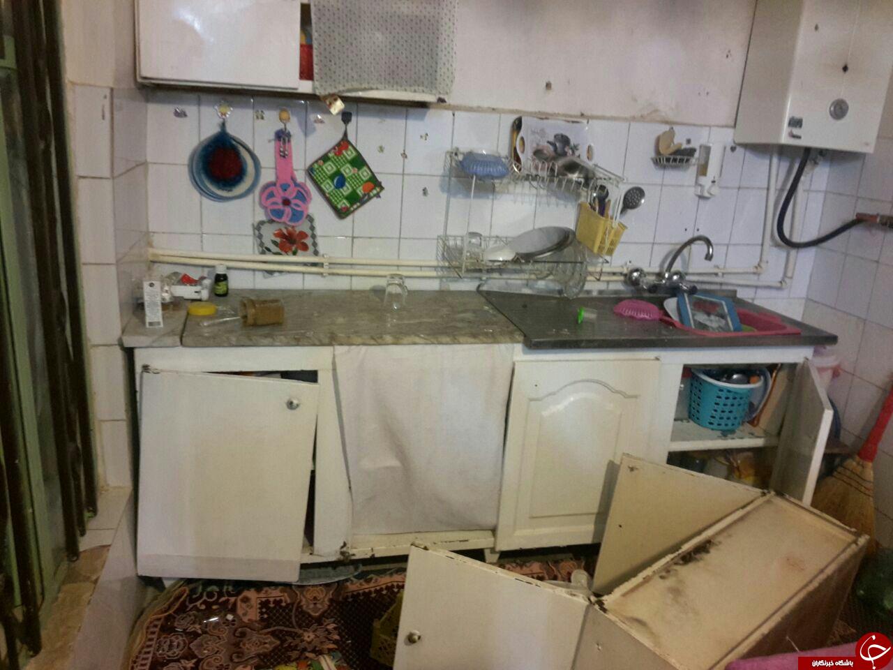 زلزله بجنورد در قاب تصویر
