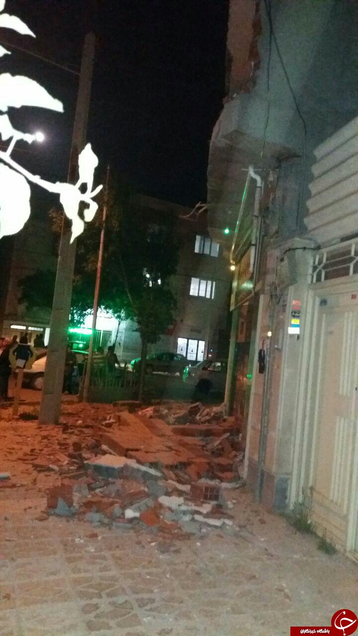 زلزله بجنورد در قاب تصویر