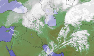 پیش بینی احتمال رگبار پراکنده و رعد و برق در مناطق شرقی استان اصفهان