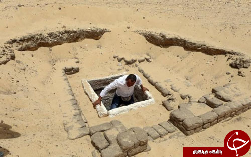 تصاویر روز: از کشف مقبره&zwnj;ای جدید در مصر تا عکس یادگاری با پل طلایی جاده ابریشم