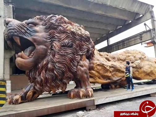 بزرگترین مجسمه ردوود جهان در چین
