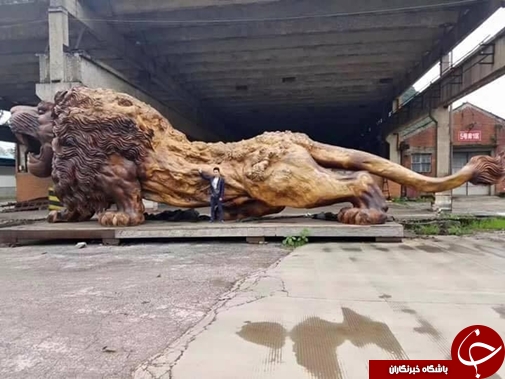 بزرگترین مجسمه ردوود جهان در چین