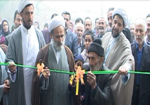 بهره برداری از مسجد روستای شانه تراش تنکابن