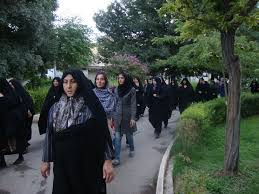 پیاده روی عصرگاهی بانوان زنجانی
