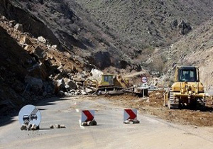 مسدود شدن جاده هراز از دیروز