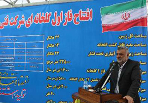 طرح توسعه گلخانه‌ها، یکی از طرح‌های اصلی اقتصاد مقاومتی