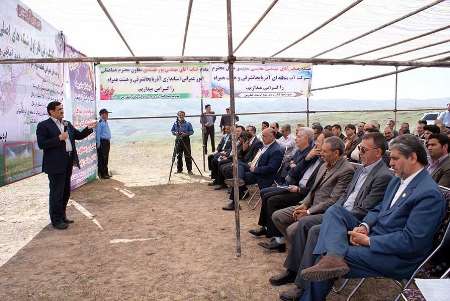 آغازعملیات اجرایی شبکه آبیاری و زهکشی سد آی دوغموش میانه