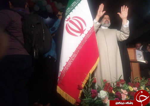 رئیسی وارد ورزشگاه عضدی رشت شد