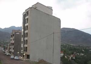 ساختمان‌های بلندمرتبه و نابودی محیط زیست در قمصر + فیلم
