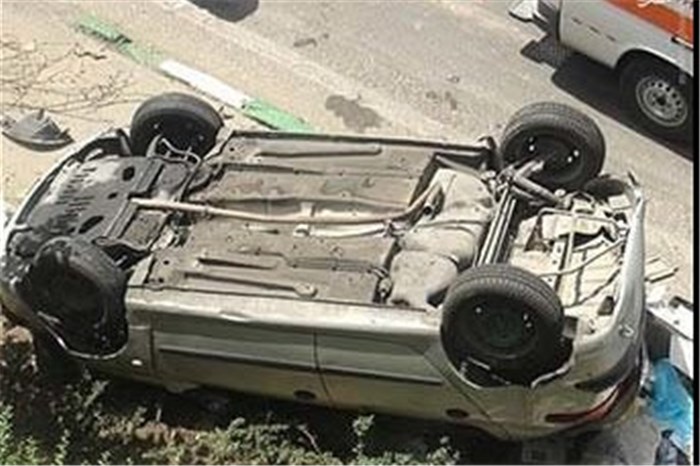 جدیدترین اخبار از حوادث جاده&zwnj;ای کشور/واژگونی خودرو