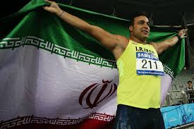 احسان حدادی در پرتاب دیسک نایب قهرمان شد/ مدال بیست و پنجم کاروان