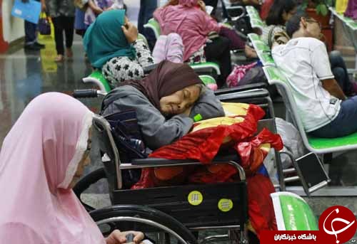 تصاویر روز: از حمله باج&zwnj;افزار به رایانه یک بیمارستان در اندونزی تا فوتبال بازی کردن مبتلایان به فلج اطفال در غنا