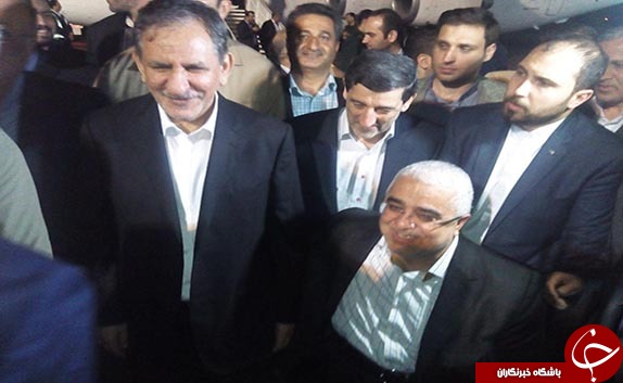 اسحاق جهانگیری وارد گیلان شد