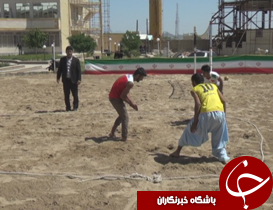 برگزاری جشنواره ورزش های ساحلی در  دانشگاه پیام نور واحد زاهدان