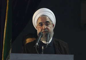 روحانی: منطقه آزاد تجاری اردبیل را در دولت دوازدهم احداث می‌کنم + فیلم