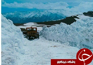 بازگشایی گردنه پیچ بن در الموت شرقی