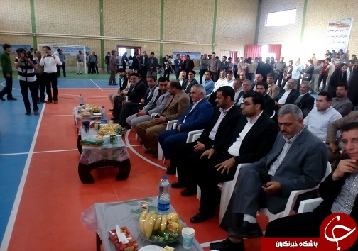 افتتاح سالن ورزشی چند منظوره روستای آراسنج