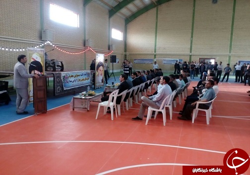 افتتاح سالن ورزشی چند منظوره روستای آراسنج