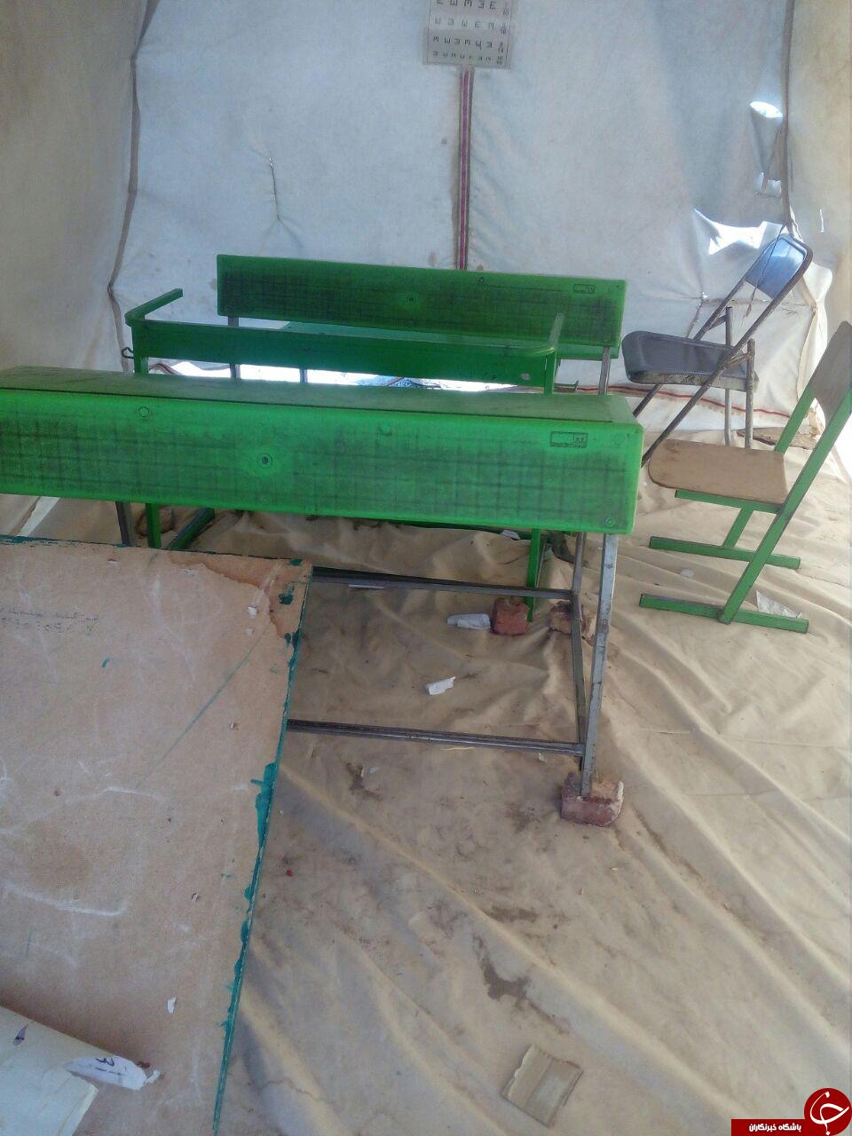 نگاهی به مدرسه روستایی شهرستان خاش + فیلم و تصاویر