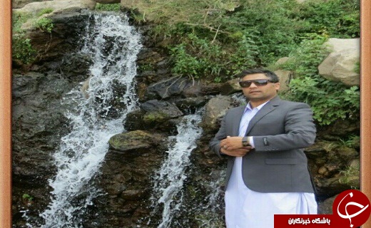 چشمه ای جوشان در دل صخره +تصاویر