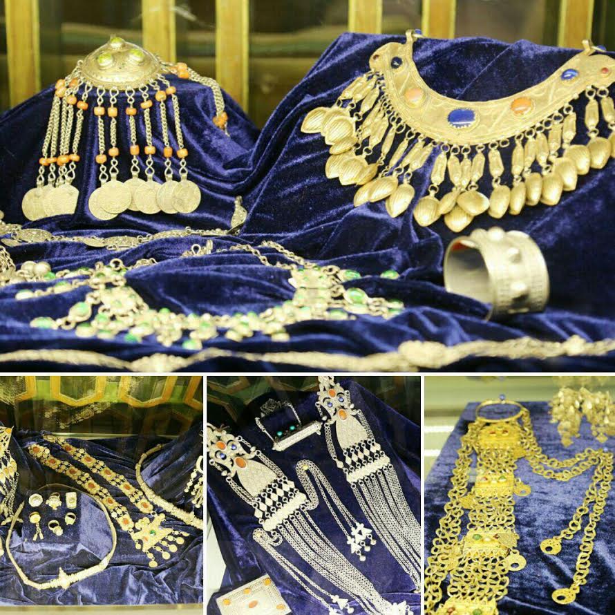 رونمایی از زیورآلات نفیس ترکمن در کاخ نیاوران
